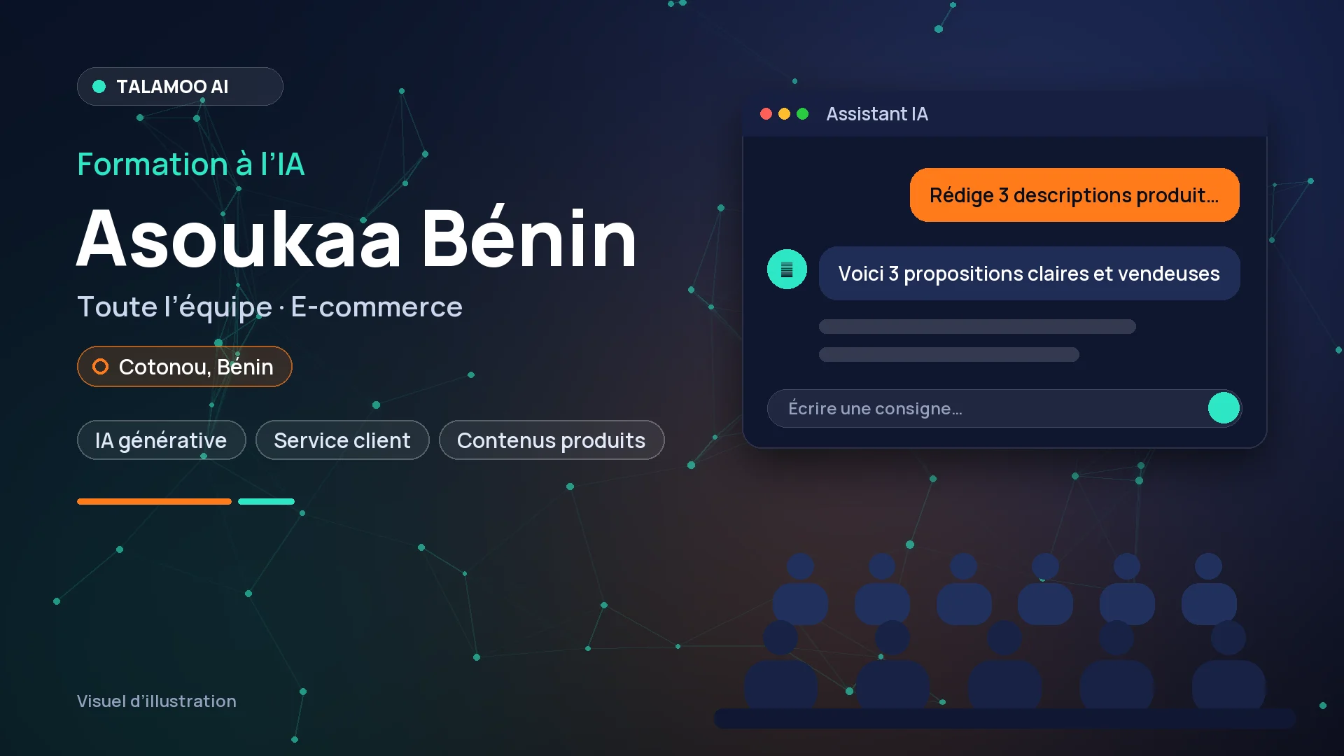 Asoukaa Bénin — AI training for the team
