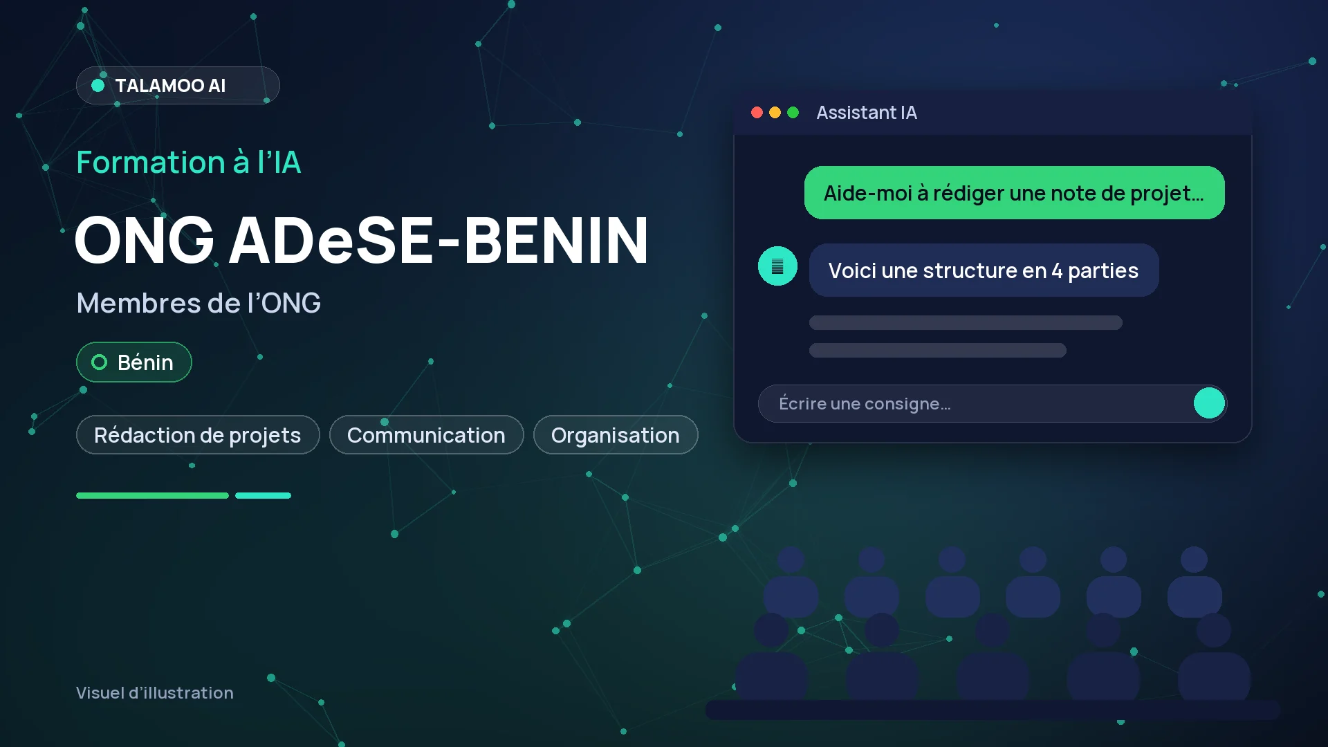 ADeSE-BENIN NGO — AI training for members